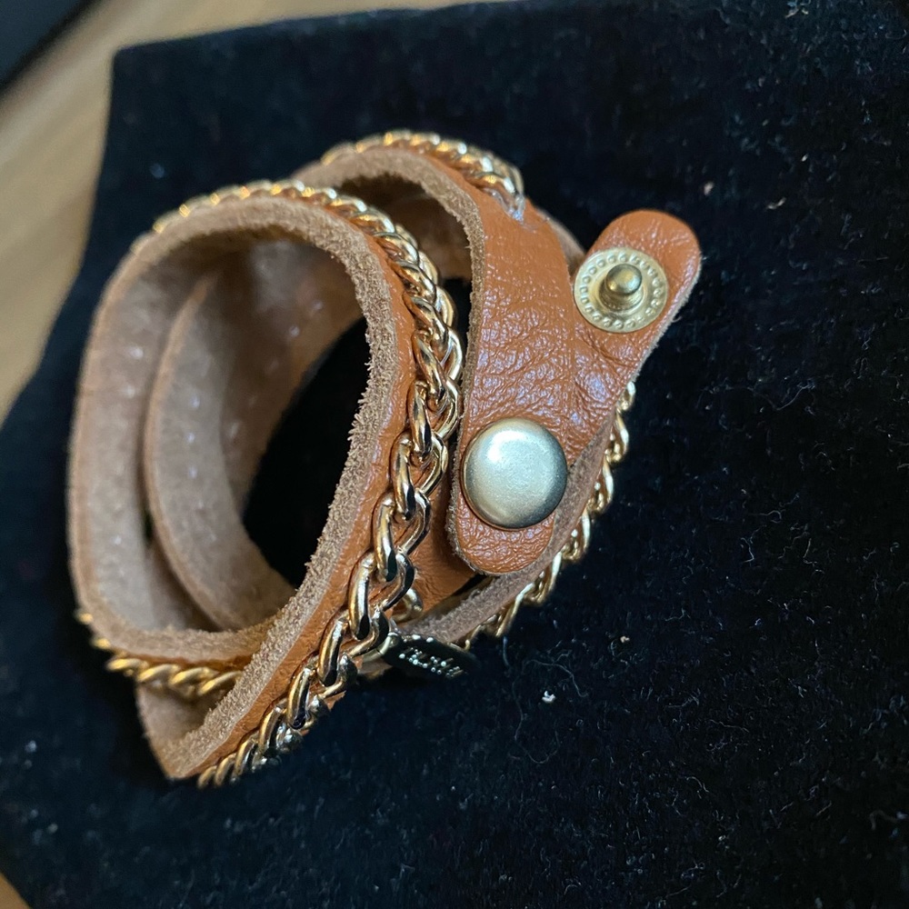 Gold Chain Wrap Bracelet - Picture 3 of 6